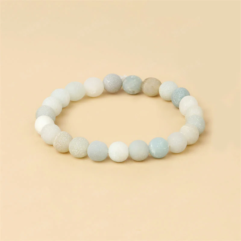 Buddha Stones Love Self Green Series Calm Balance Support Bracelet