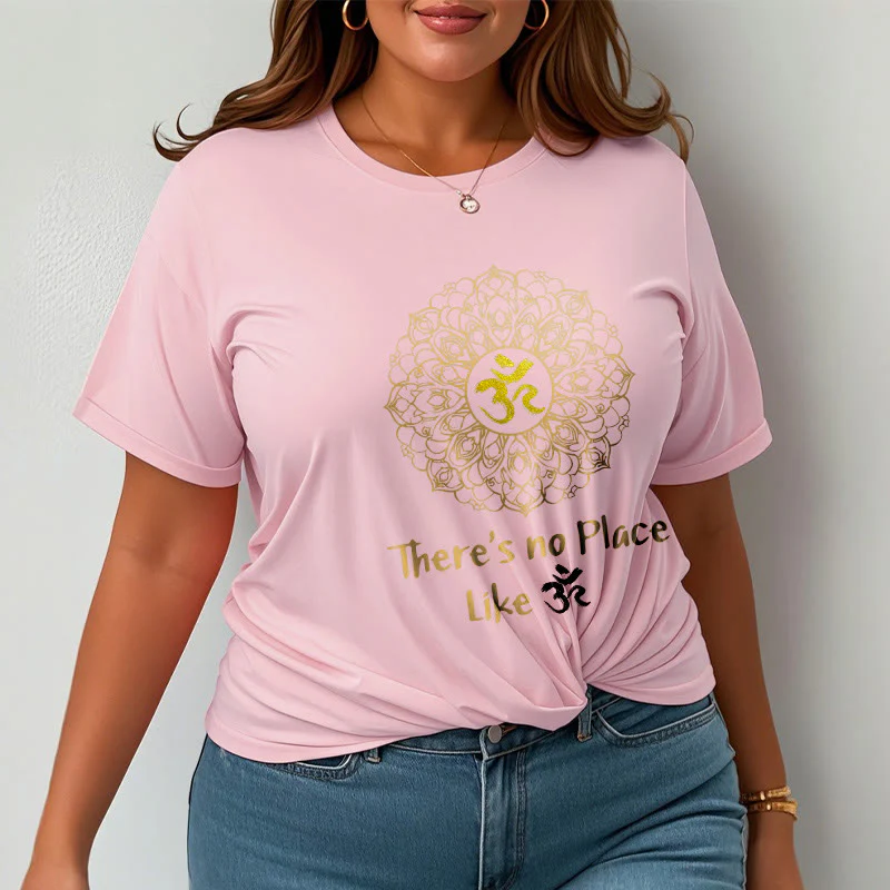 Buddha Stones There Is No Place Like Lotus Tee T-shirt