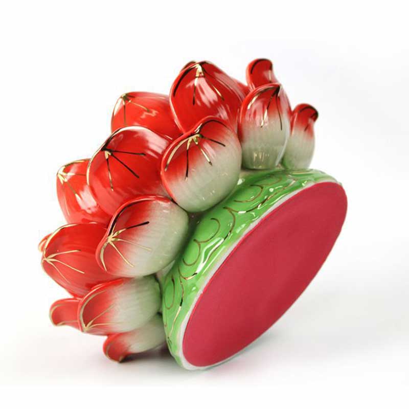 Buddha Stones Meditation Prayer Altar Lotus Flower Candle Holder Buddhist Temple Rituals Use Items