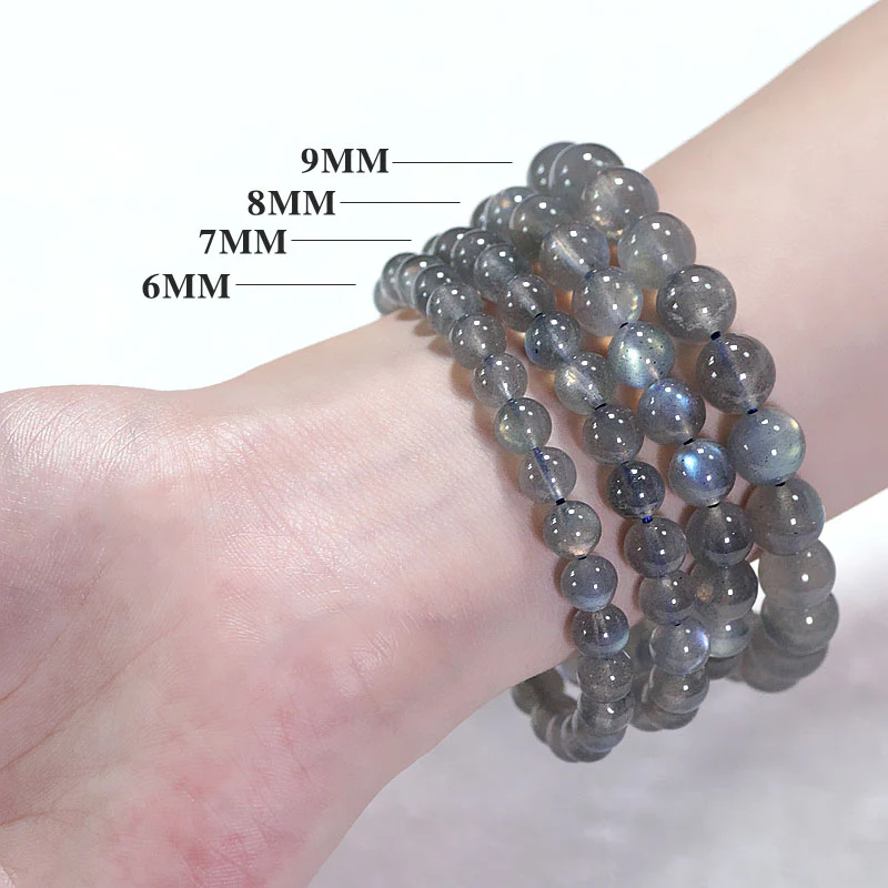 Buddha Stones Natural Moonstone Calm Positive Bracelet