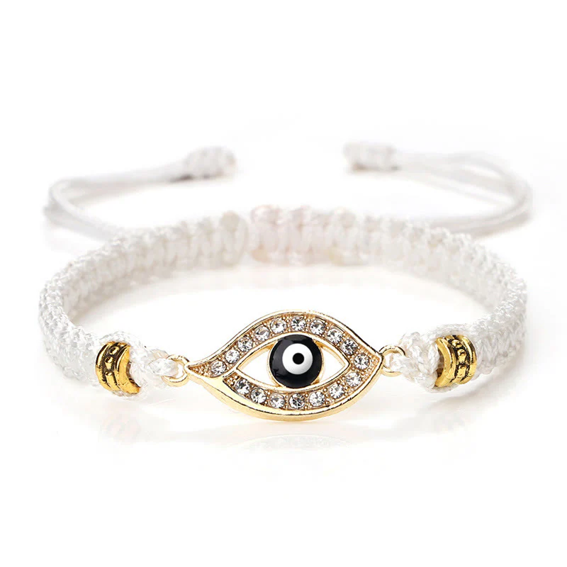 Buddha Stones Evil Eye Keep Away Evil Spirits String Bracelet
