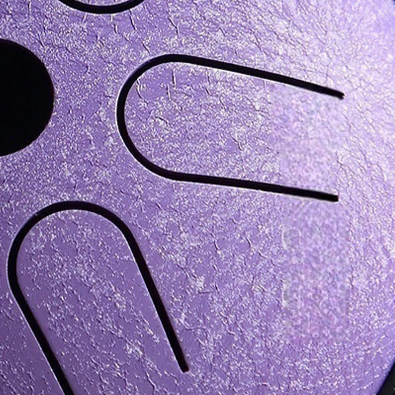 Buddha Stones Steel Tongue Drum Sound Healing Meditation Yoga Drum Kit 6 Note 5.5 Inch