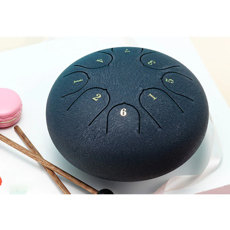 Buddha Stones Steel Tongue Drum Sound Healing Meditation Yoga Drum Kit