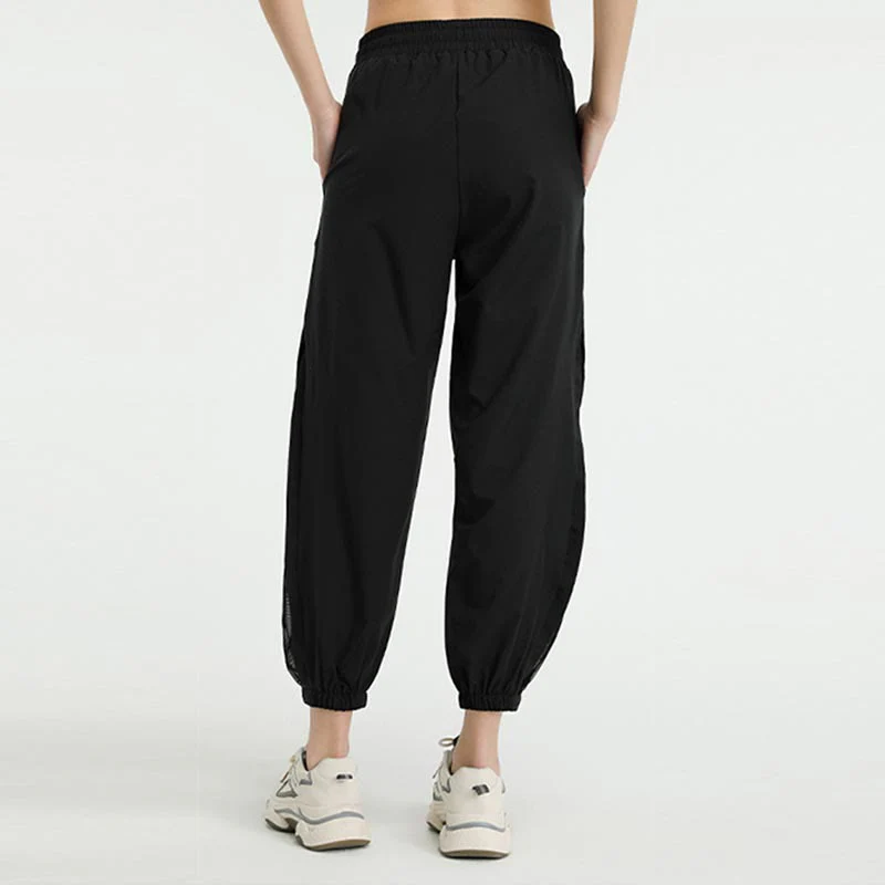 Buddha Stones High Waist Loose Fitness Yoga Sports Track Pants With Pockets