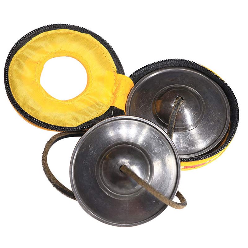 Buddha Stones Tibetan Tingsha Bell Copper Luck Decoration With Bag