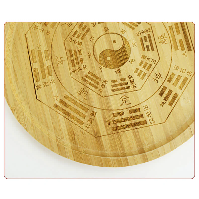 Buddha Stones Feng Shui Bamboo Bagua Map Harmony Energy Map