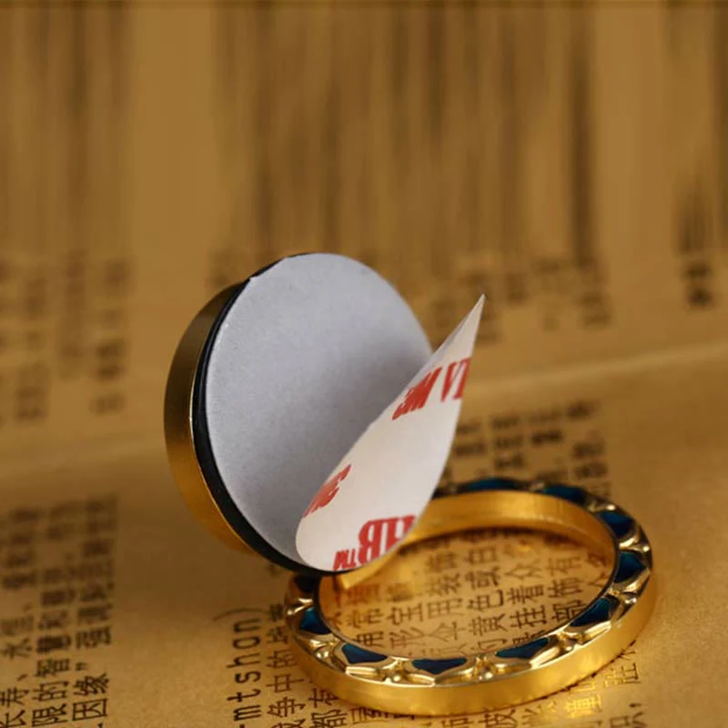 Buddha Stones Tibetan Om Mani Padme Hum Peace Phone Ring Bracket Universal Phone Holder Decorations