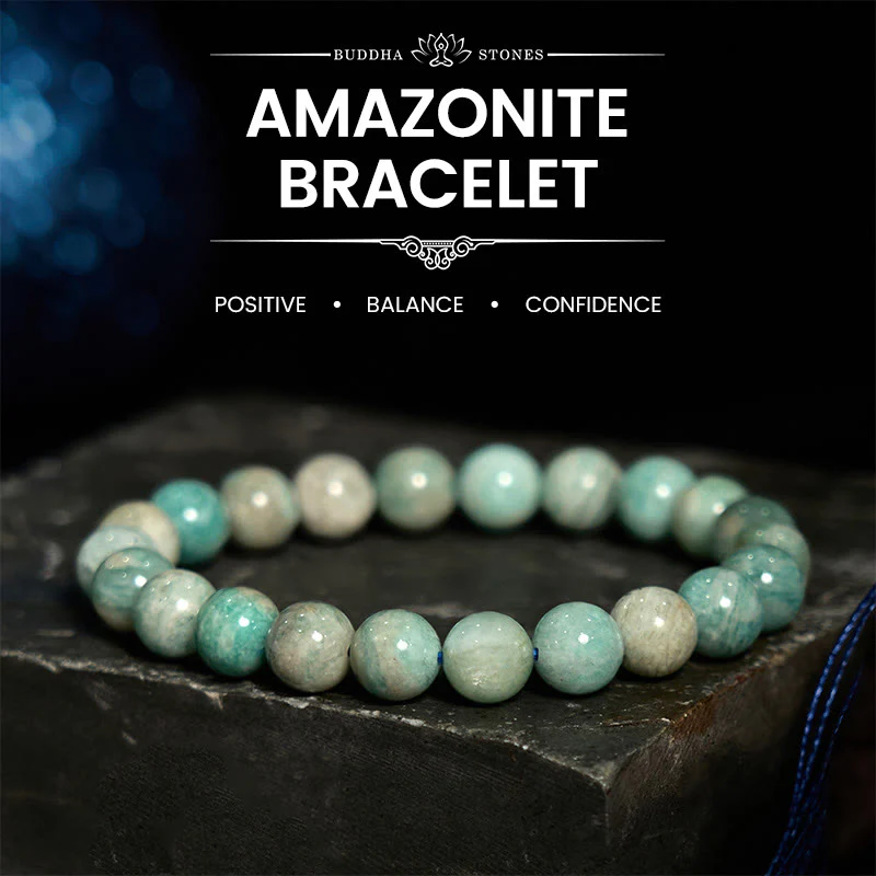 Buddha Stones Amazonite Positive Balance Bracelet