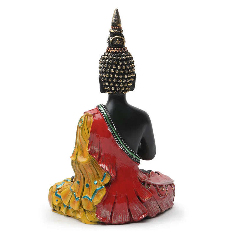 Buddha Stones Thai Buddha Serenity Resin Statue Decoration