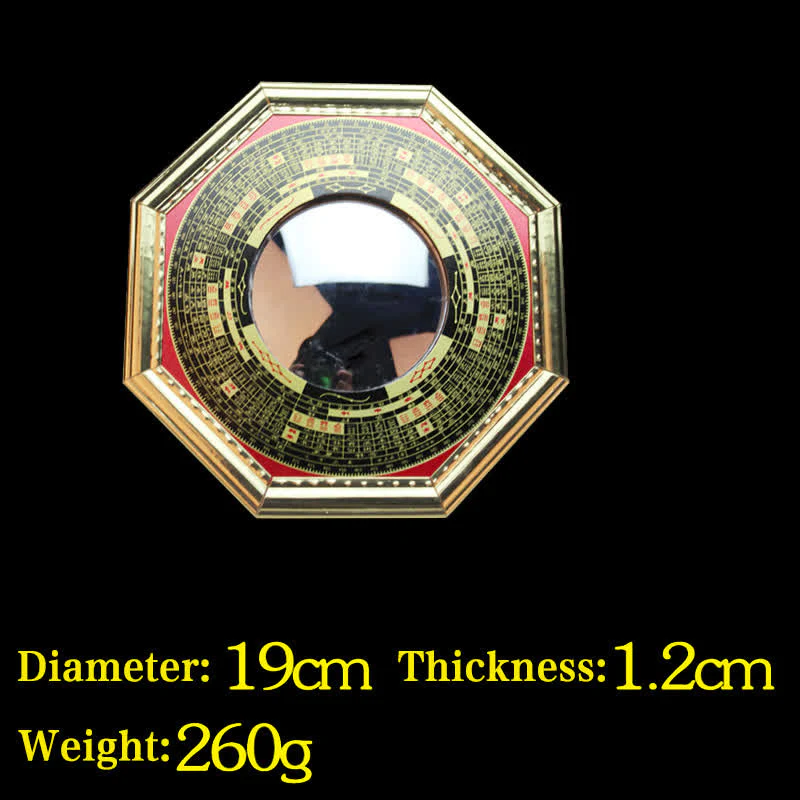 Buddha Stones Feng Shui Bagua Map Balance Harmony Living Room Energy Map Mirror