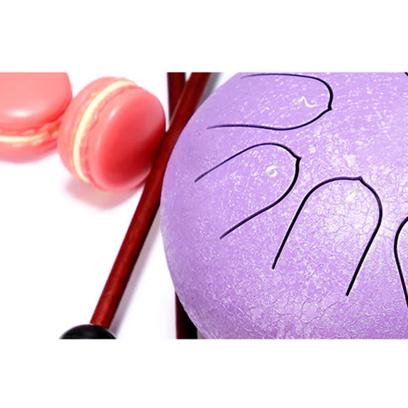 Buddha Stones Steel Tongue Drum Sound Healing Meditation Yoga Drum Kit