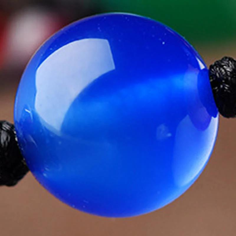 Buddha Stones Agate Shell Flower Support Bracelet