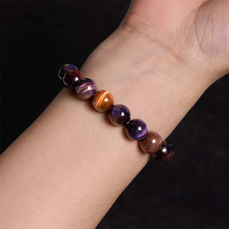 Buddha Stones Various Tiger Eye Confidence Bracelet