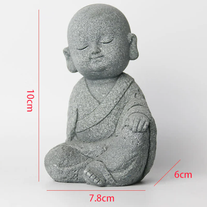 Buddha Stones Meditation Prayer Buddha Statue Compassion Home Decoration