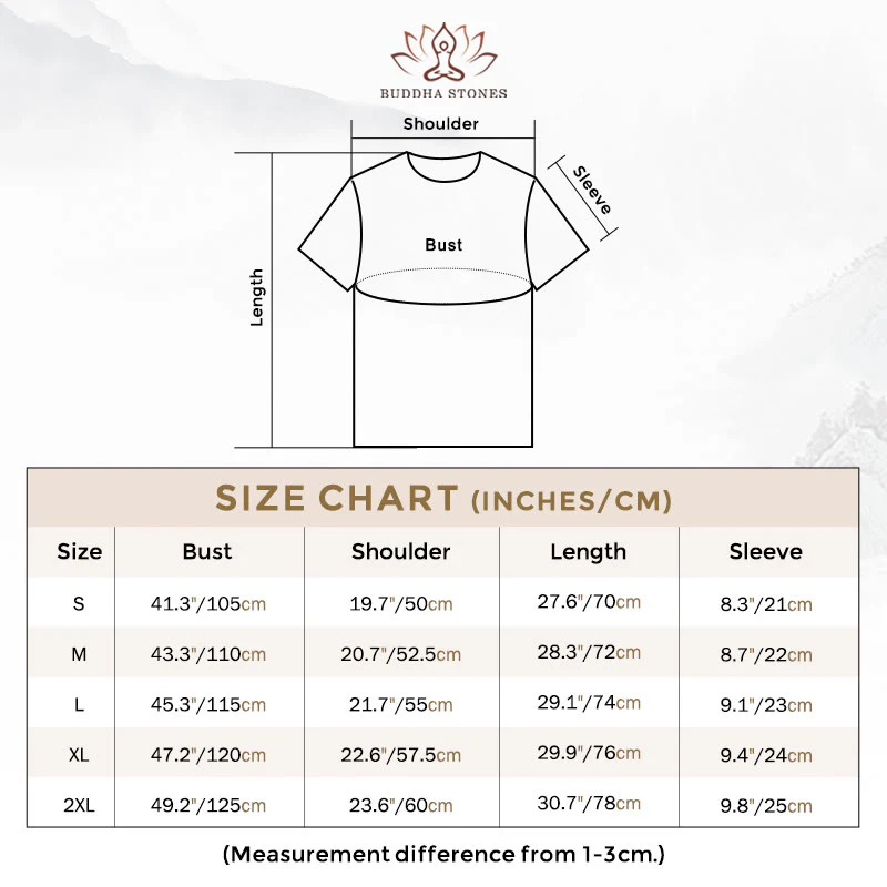 Buddha Stones Pastel Hues Lotus Flower Chakra Symbols Meditation Cotton Tee T-shirt