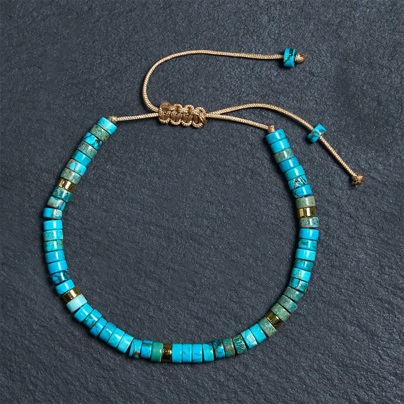 Buddha Stones Emperor Stone Happiness Spacer Bead Bracelet