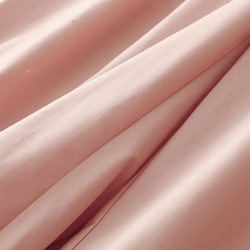 Buddha Stones Commute Plain Lace Patchwork Drawstring Design Women's Wide Leg Cotton Ankle-Length Pants With Pockets