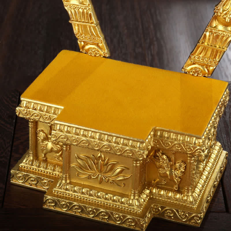 Buddha Stones Shakyamuni Amitabha Medicine Buddha Figurine Serenity Copper Statue Home Decoration