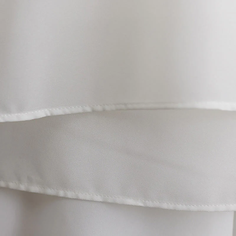 Buddha Stones 2Pcs Frog-Button Long Sleeve Midi Dress Wide Leg Pants Chiffon Zen Women's Set