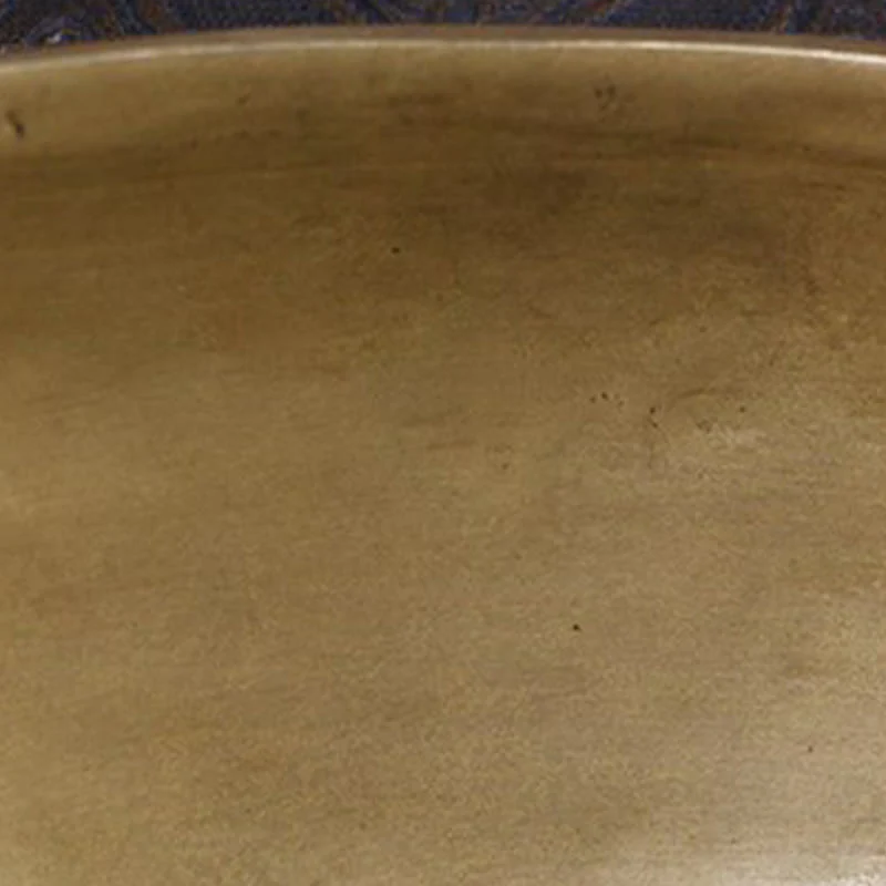 Buddha Stones Handmade Nepal Golden Singing Bowl Simple Design for Healing and Meditation Sound Bowl Set