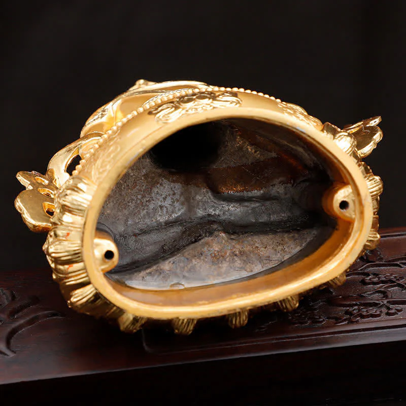 Buddha Stones Longevity Buddha Figurine Serenity Statue Home Decoration