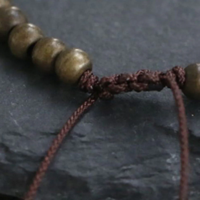 Buddha Stones Copper Brass Beads Balance Wealth Simple Bracelet