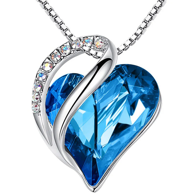 Buddhastoneshop Love Heart Birthstone Healing Energy Necklace Pendant (Extra 30% Off | USE CODE: FS30)