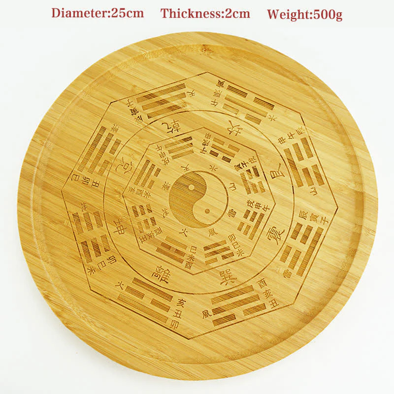 Buddha Stones Feng Shui Bamboo Bagua Map Harmony Energy Map