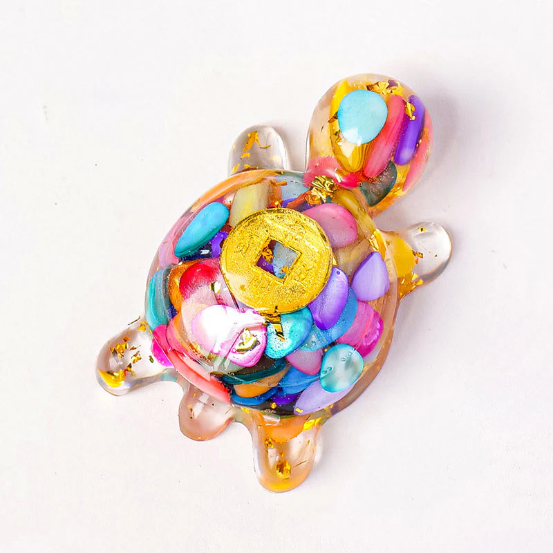 Buddha Stones Small Various Crystal Green Aventurine Amethyst Turtle Copper Coins Luck Home Decoration