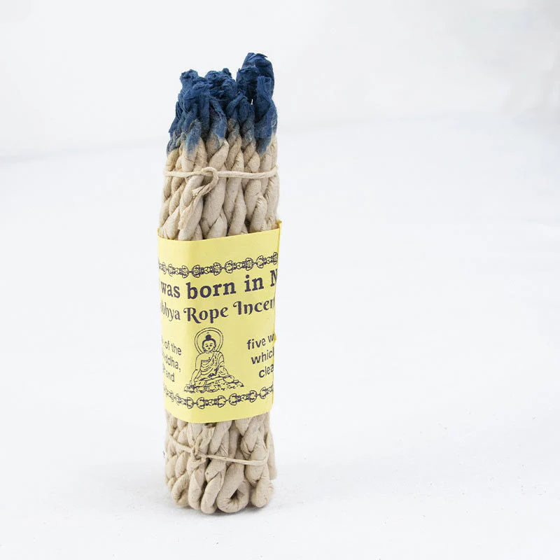 Buddha Stones Nepal Rope Incense Purify Healing Meditation Incense