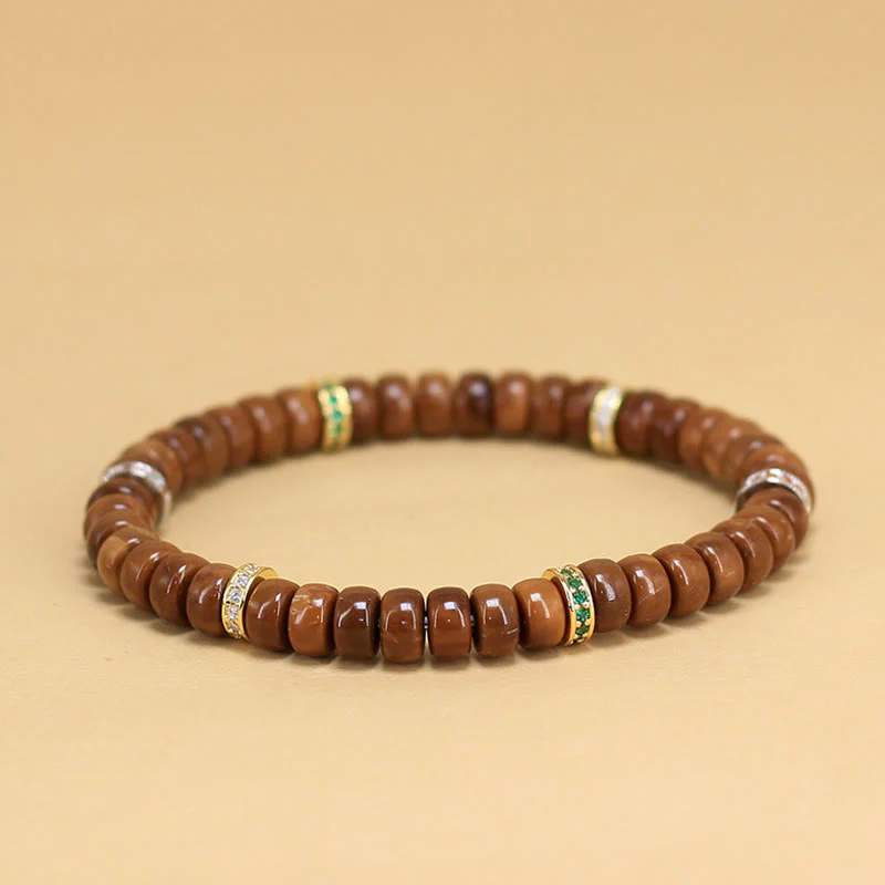 Buddha Stones Kuka Seed Protection Luck Bracelet