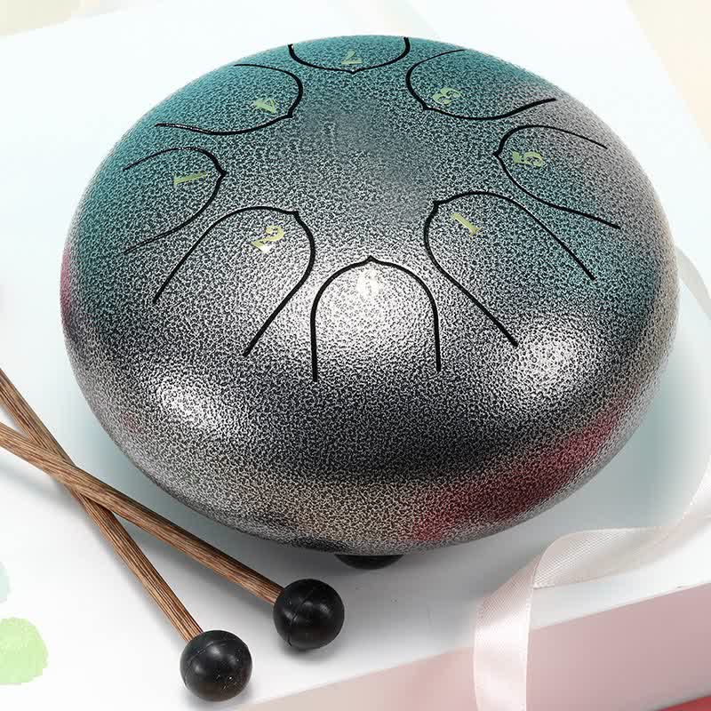 Buddha Stones Steel Tongue Drum Sound Healing Meditation Yoga Drum Kit