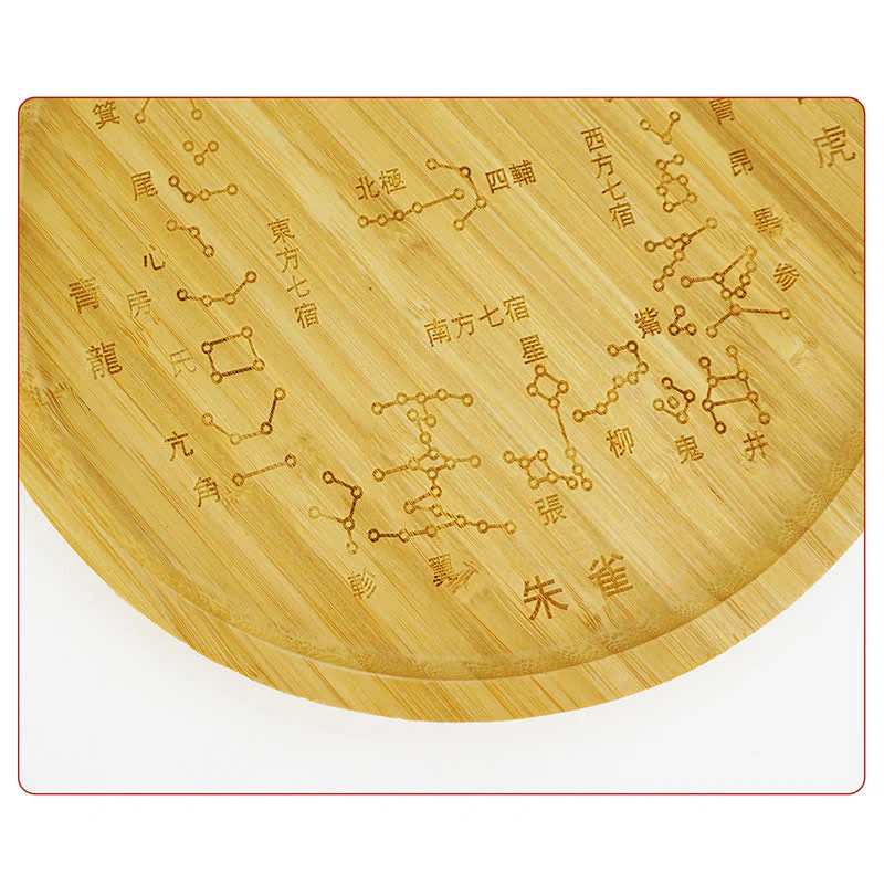 Buddha Stones Feng Shui Bamboo Bagua Map Harmony Energy Map