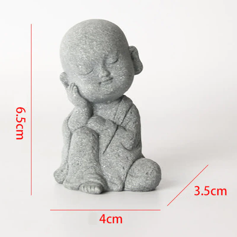 Buddha Stones Meditation Prayer Buddha Statue Compassion Home Decoration