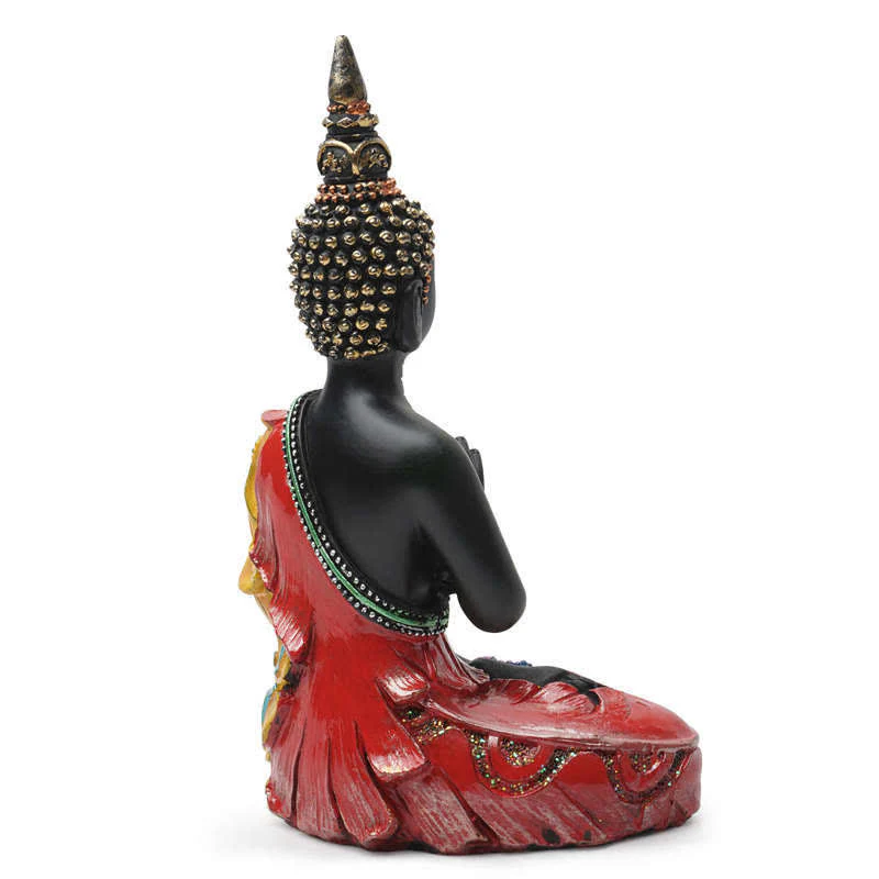 Buddha Stones Thai Buddha Serenity Resin Statue Decoration