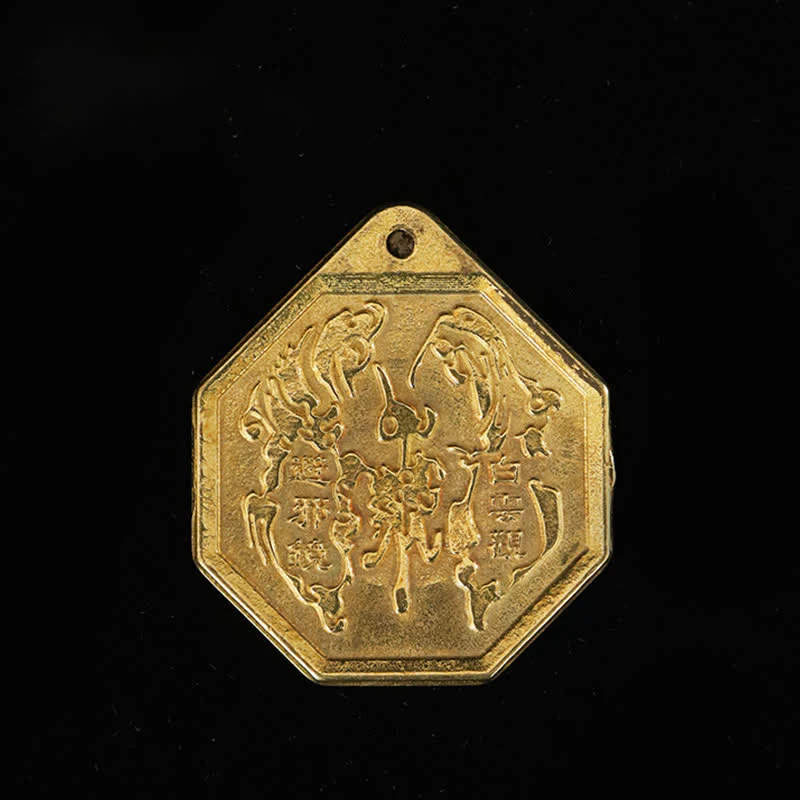 Buddha Stones Feng Shui Bagua Map Copper Balance Energy Map