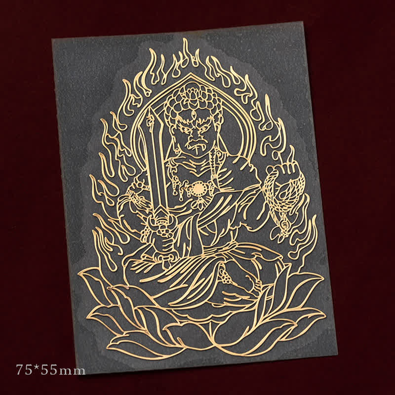 Buddha Stones 12 Chinese Zodiac Blessing Wealth Fortune Phone Sticker