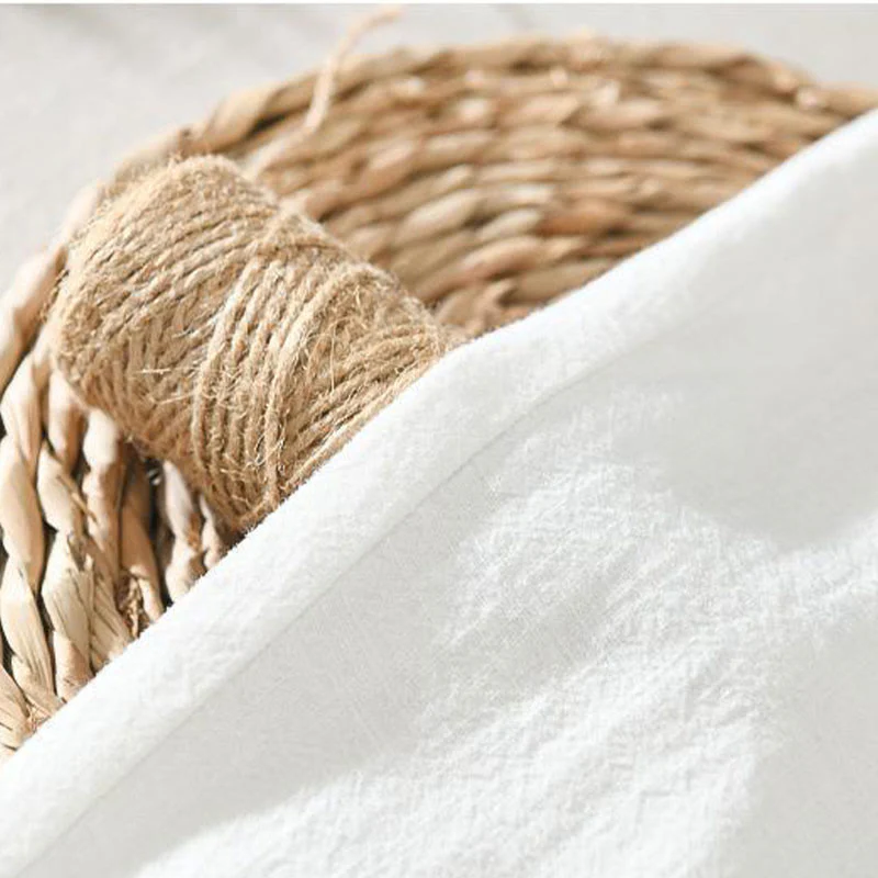 Buddha Stones Summer Casual Drawstring Ramie Linen Men's Pants With Pockets