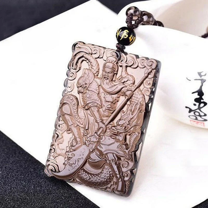 FengShui Lord Guan Protection Necklace Pendant (Extra 30% Off | USE CODE: FS30)