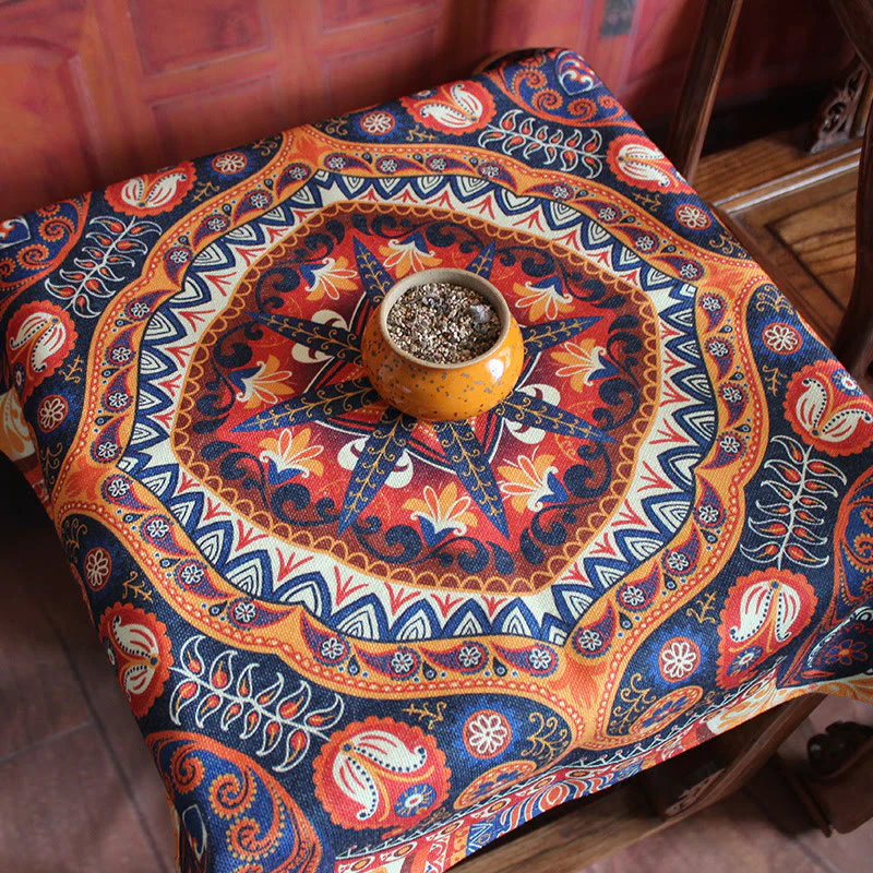 Buddha Stones Boho Mandala Tablecloth Home Table Cover Decor