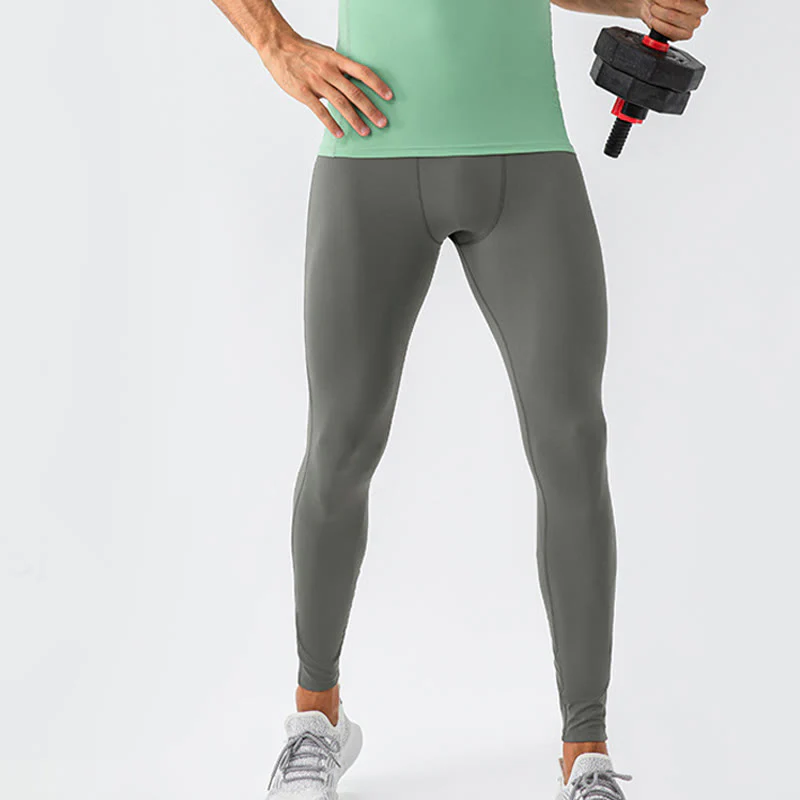 Buddha Stones High Waist Elastic Quick Dry Breathable Gym Sports Men's Leggings Pants