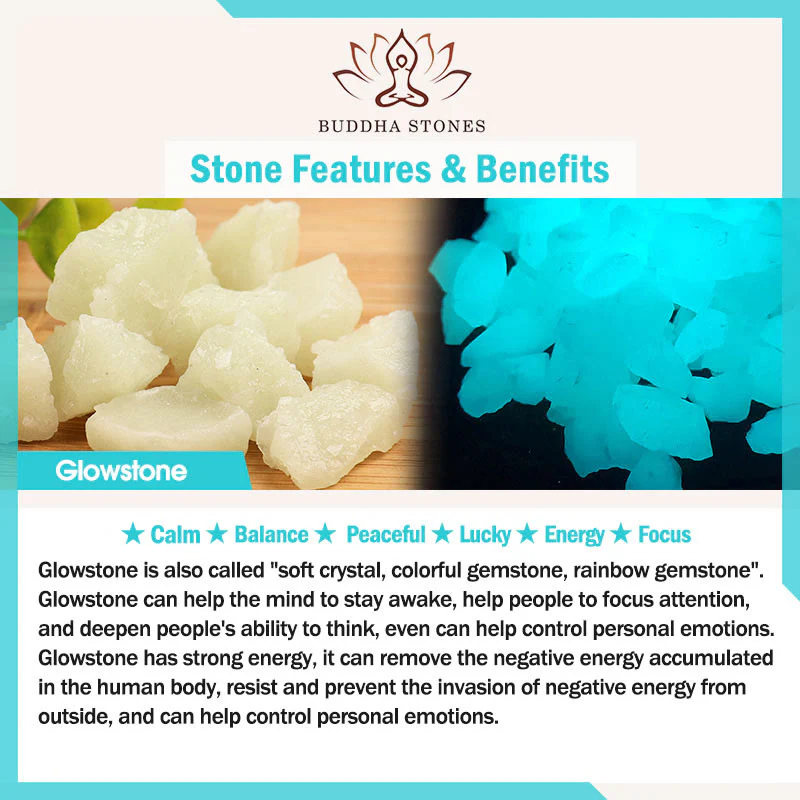Buddha Stones 2Pcs Mini Cute Cat Glowstone Luminous Lucky Cat Energy Decoration