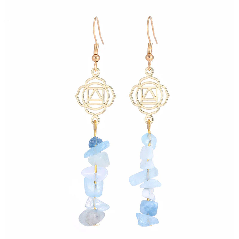 Healing Crystals Zen Cairn Confidence Earrings (Extra 30% Off | USE CODE: FS30)