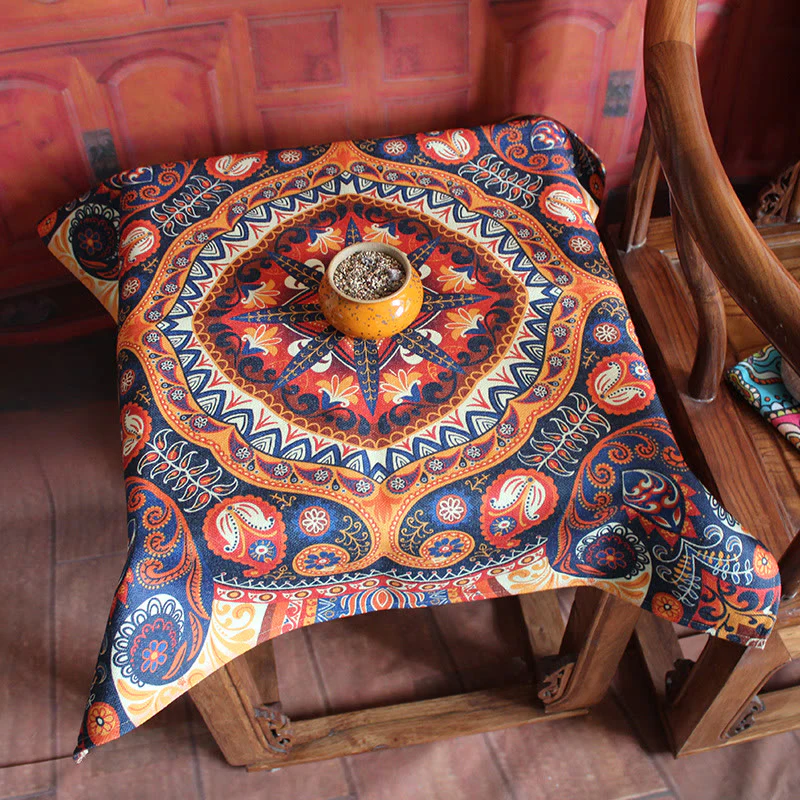 Buddha Stones Boho Mandala Tablecloth Home Table Cover Decor