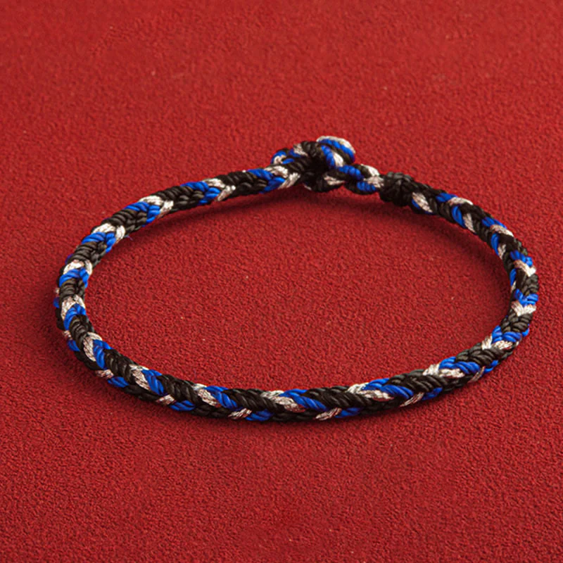 Buddha Stones May prosperity fill your life Lucky Multicolored Bracelet