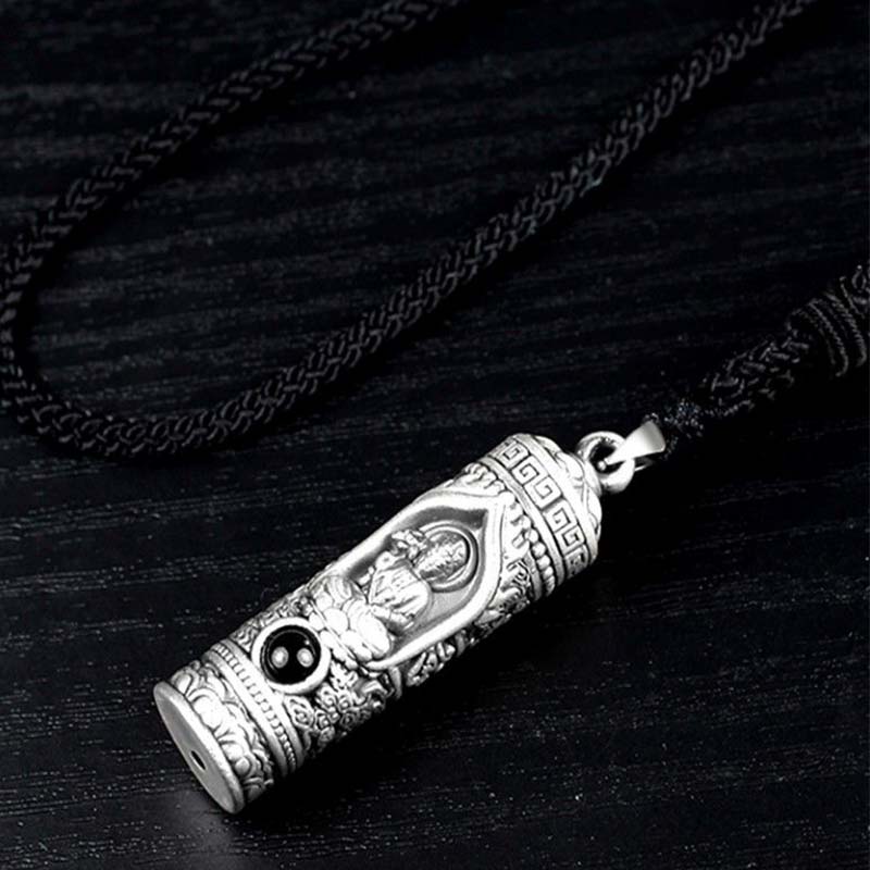 Buddha Stones Chinese Zodiac Natal Buddha Projection Prosperity Necklace Pendant