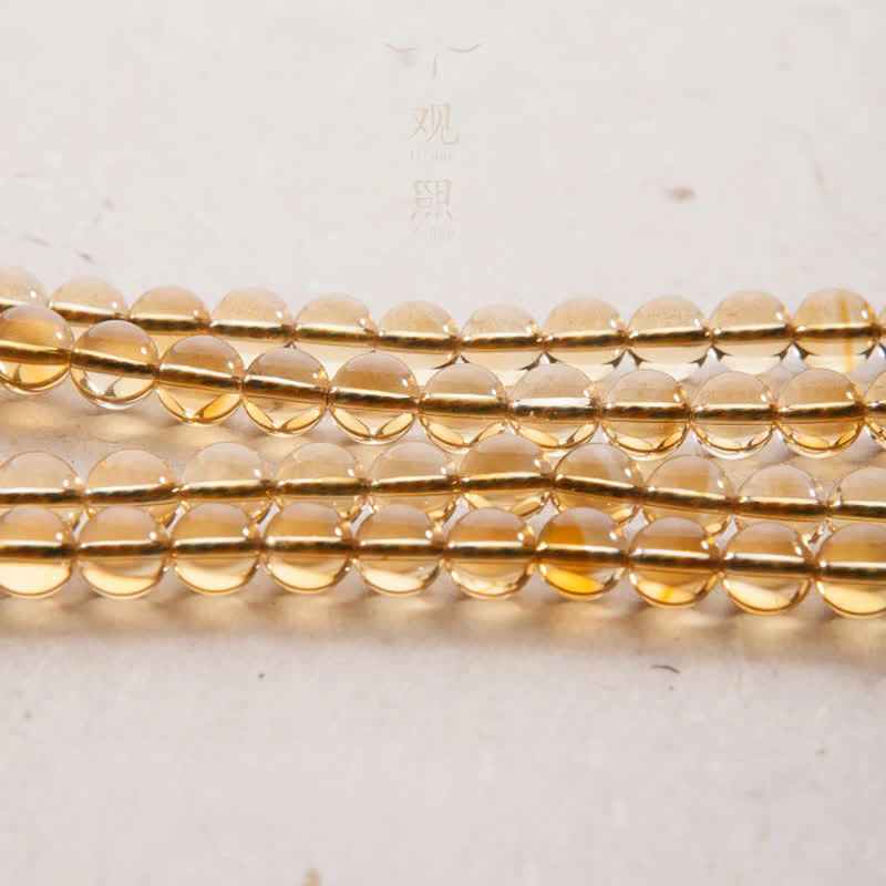 Buddha Stones 108 Mala Beads 925 Sterling Silver Citrine Sandalwood Turquoise Protection Prosperity Bracelet