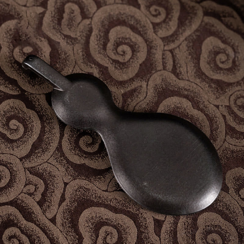 Buddha Stones Gourd Yin Yang Bagua Copper Blessing Incense Burner Decoration