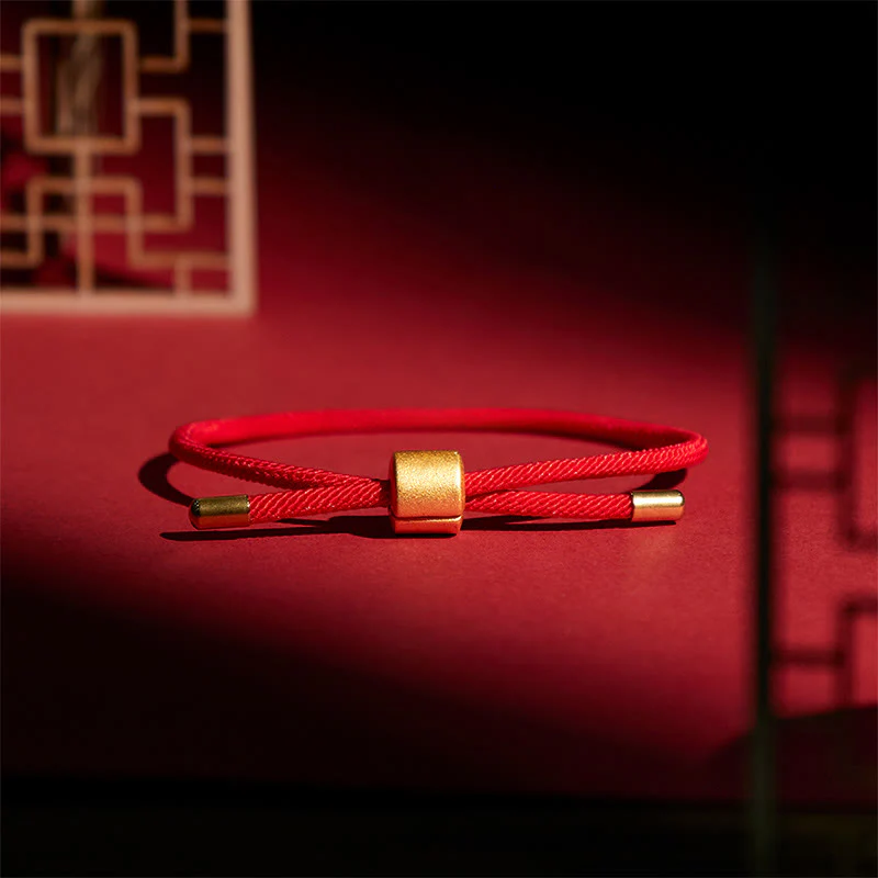 Buddha Stones Lucky Red String Bracelet