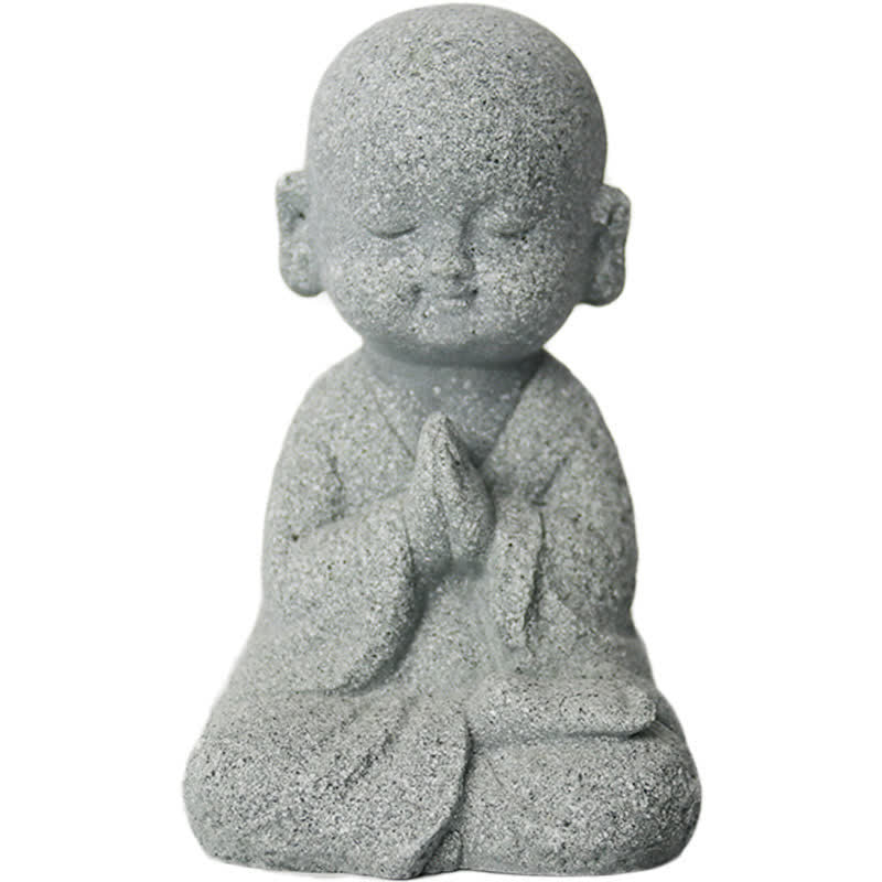 Buddha Stones Meditation Prayer Buddha Statue Compassion Home Decoration